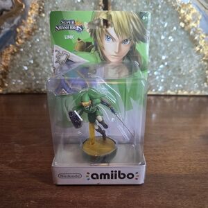 Nintendo Amiibo Super Smash Bro Link Figure Sealed
